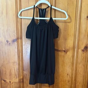 Lululemon No Limits Tank - Black - Built in Sports Bra - Size 6